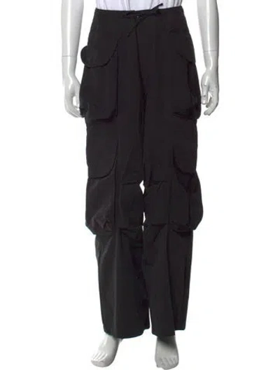 Pre-owned Entire Studios Cargo Pants In Black