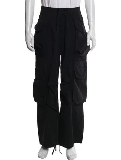 Pre-owned Entire Studios Cargo Pants In Black