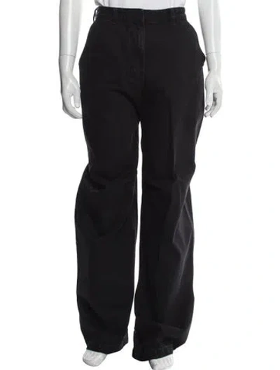 Pre-owned Entire Studios Cargo Pants In Black
