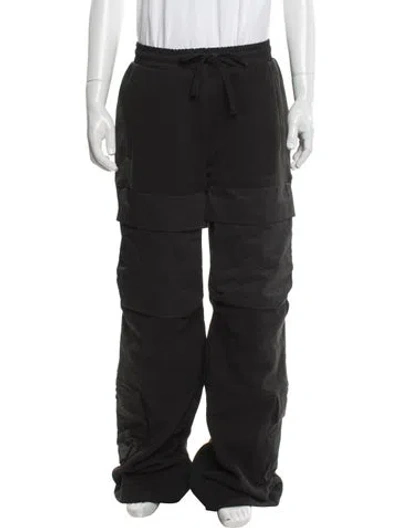 Pre-owned Entire Studios Cargo Pants In Black