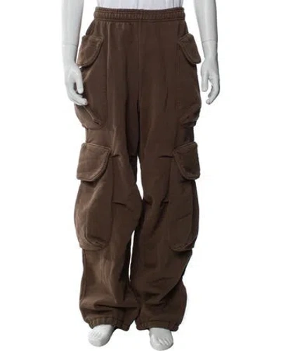 Pre-owned Entire Studios Cargo Pants In Brown