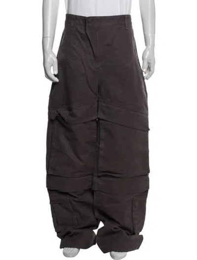 Pre-owned Entire Studios Cargo Pants In Brown