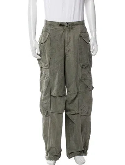 Pre-owned Entire Studios Cargo Pants In Green