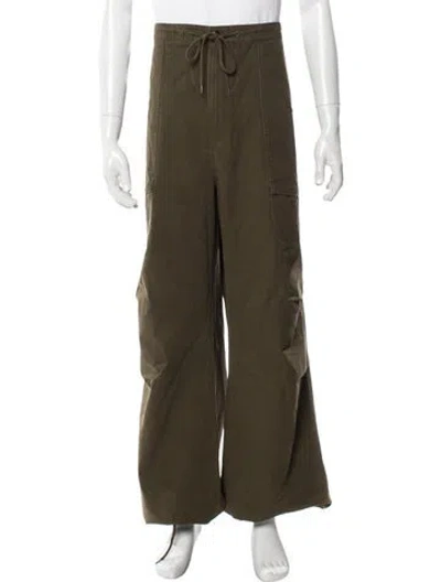 Pre-owned Entire Studios Cargo Pants In Green