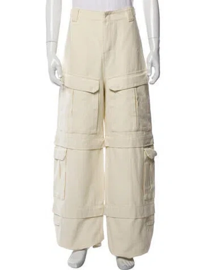 Pre-owned Entire Studios Cargo Pants In Neutral