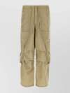 ENTIRE STUDIOS CARGO STYLE TROUSERS WITH WIDE LEG AND CROPPED LENGTH
