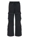 Entire Studios Black Utility Cargo Pants In Black