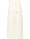Entire Studios Carvas Trousers In Neutrals