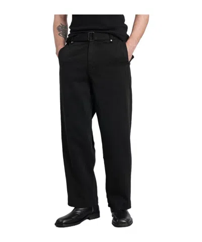 Entire Studios Casual Pants With Belt Loops In Black