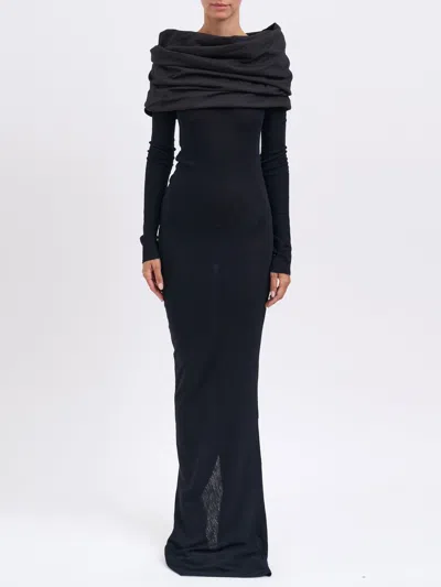 Entire Studios Cavalier Dress Black