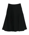 Entire Studios Celeste Panelled Midi Skirt In Black
