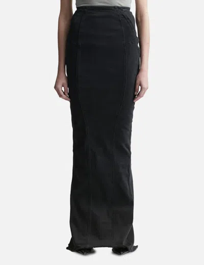Entire Studios Channel Skirt In Black