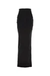 Entire Studios Gonna Channel In Denim Stretch Nero Donna