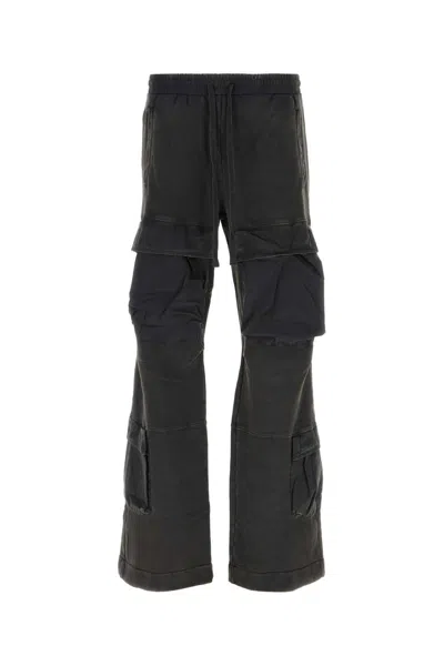 Entire Studios Heavy Cargo Jeans In Black