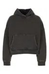 Entire Studios Charcoal Cotton Oversize Sweatshirt