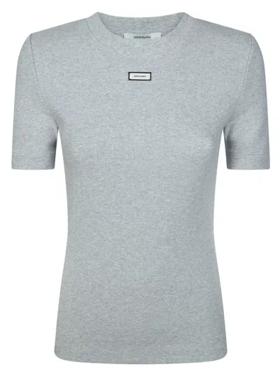 Entire Studios Chic Women's T-shirt Lounge In Gray