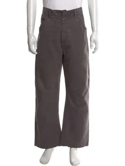 Pre-owned Entire Studios Chinos In Gray
