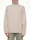 Entire Studios Chunky Turtleneck In Neutral