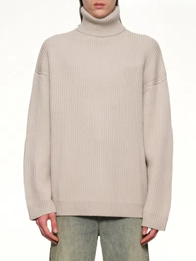Entire Studios Chunky Turtleneck In Neutral