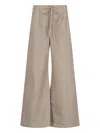 Entire Studios Elastic Waist Casual Pants In Gray