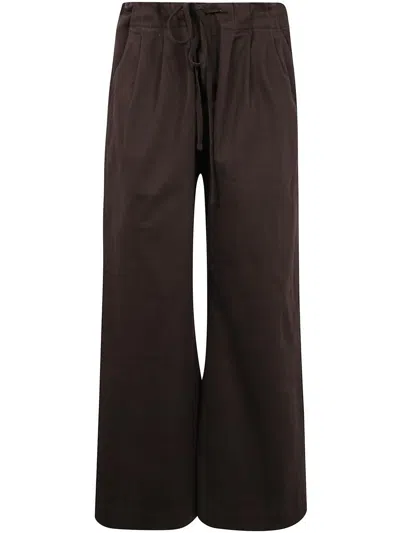 Entire Studios Tailored Pant Belt Loops And Pockets In Black