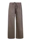 Entire Studios Cinch Wide-leg Trousers In Grey