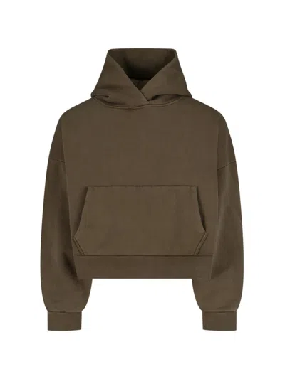 Entire Studios Classic Hoodie In Brown