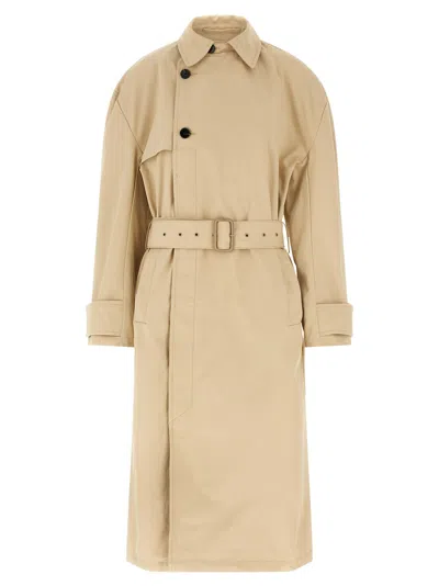 Entire Studios Classic Trench Coat In Brown