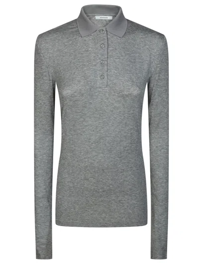 Entire Studios Classic Women's Polo For Ss26 In Gray