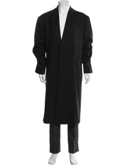 Pre-owned Entire Studios Coat In Black