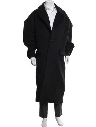 Pre-owned Entire Studios Coat In Black