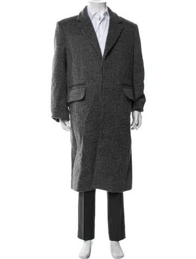Pre-owned Entire Studios Coat In Grey