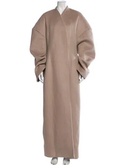 Pre-owned Entire Studios Coat In Neutral