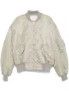 Entire Studios Broad Bomber Jacket In Grey