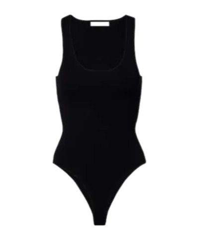 Entire Studios Compressed Bodysuit In Black