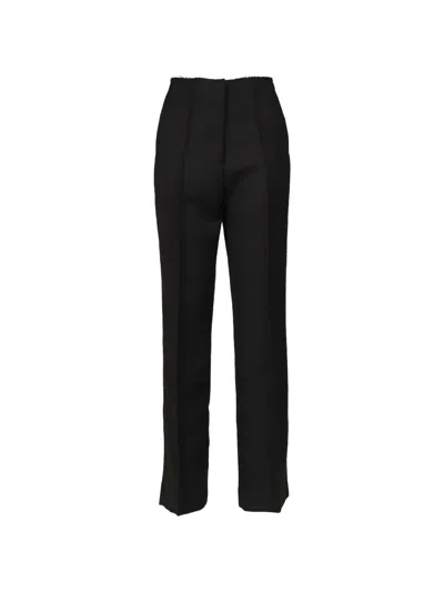 Entire Studios Concealed-fastening Trousers In Black