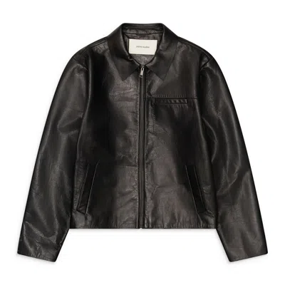Entire Studios Corehide Jacket Black In Animal Print