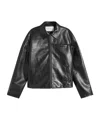 Entire Studios Corehide Leather Jacket In Black