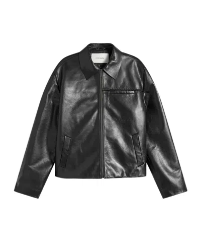 Entire Studios Corehide Leather Jacket In Black