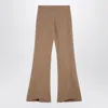 Entire Studios Cotton Beige Flared Trousers