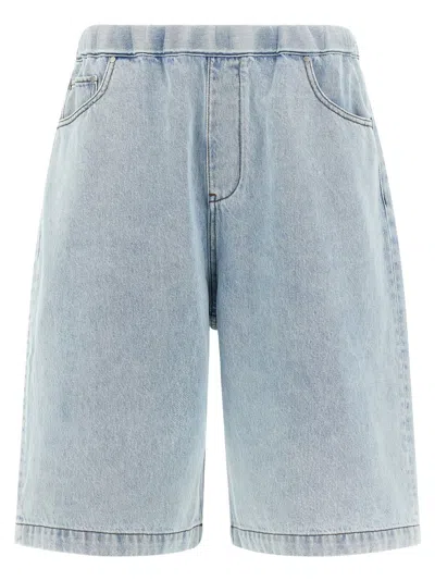 Entire Studios Cotton Bermuda Men's Shorts In Blue