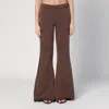 Entire Studios Flared Trousers With Back Pocket And Elastic Waistband