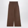 Entire Studios Wide-leg Track Pants In Brown