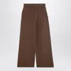 Entire Studios Wide-leg Track Pants In Brown