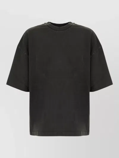 Entire Studios Cotton Crew Neck T Shirt Short Sleeves In Black