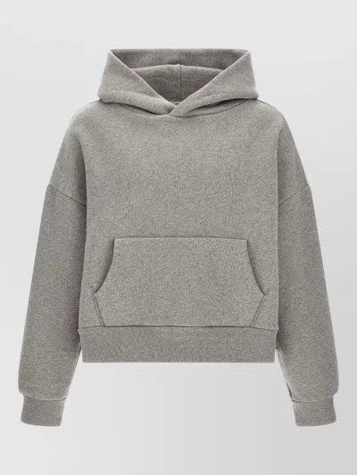 Entire Studios Cotton Hoodie In Gray