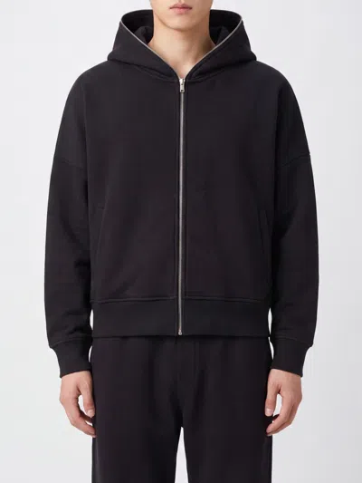 Entire Studios Cotton Hoodie In Black