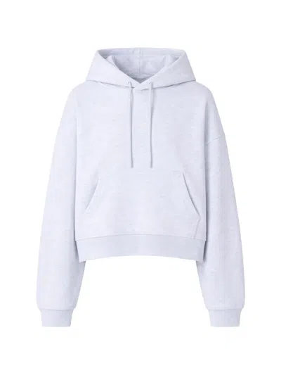 Entire Studios Cotton Hoodie In Gray