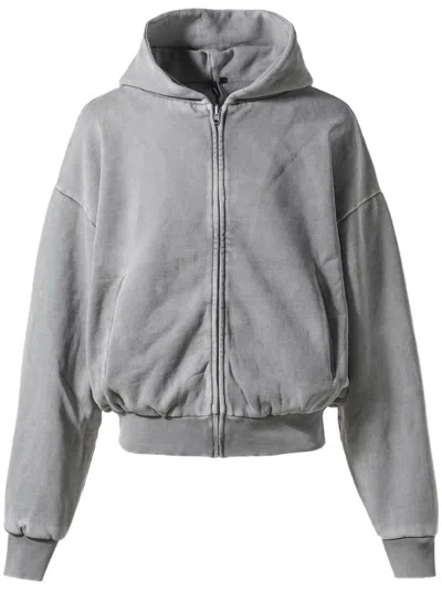 Entire Studios Cotton Hoodie In Grey