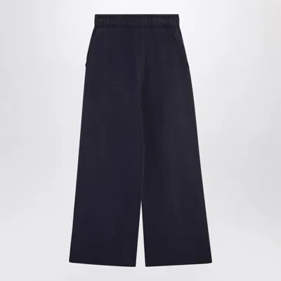 Entire Studios Cotton Ink Coloured Trousers In Blue